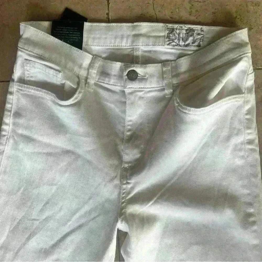 SIWY white Emmylou Jeans 29. High Waist Ankle Flare. NWT. - Picture 4 of 16